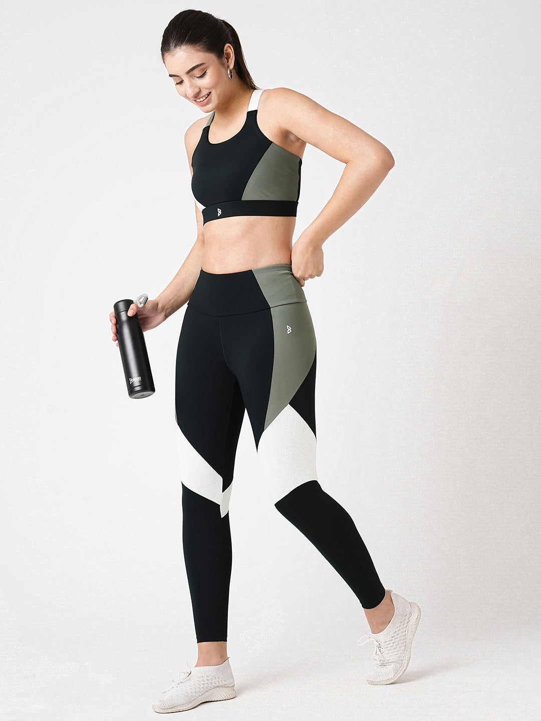 Let’s Have Some Fun Colourblock Sporta Bra BODD ACTIVE