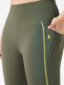 Workin' It Out Olive Essential Leggings BODD ACTIVE