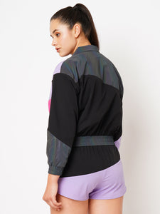 Lovin' It Colour Block Pull Up Jacket BODD ACTIVE