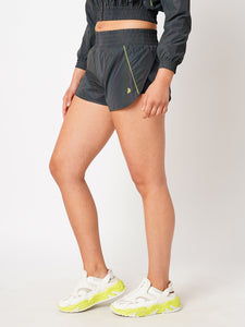 Tanya's Greatest Obsession Reflective Jacket+Shorts Set BODD ACTIVE