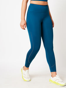 Jasper Teal Cut Out Leggings BODD ACTIVE