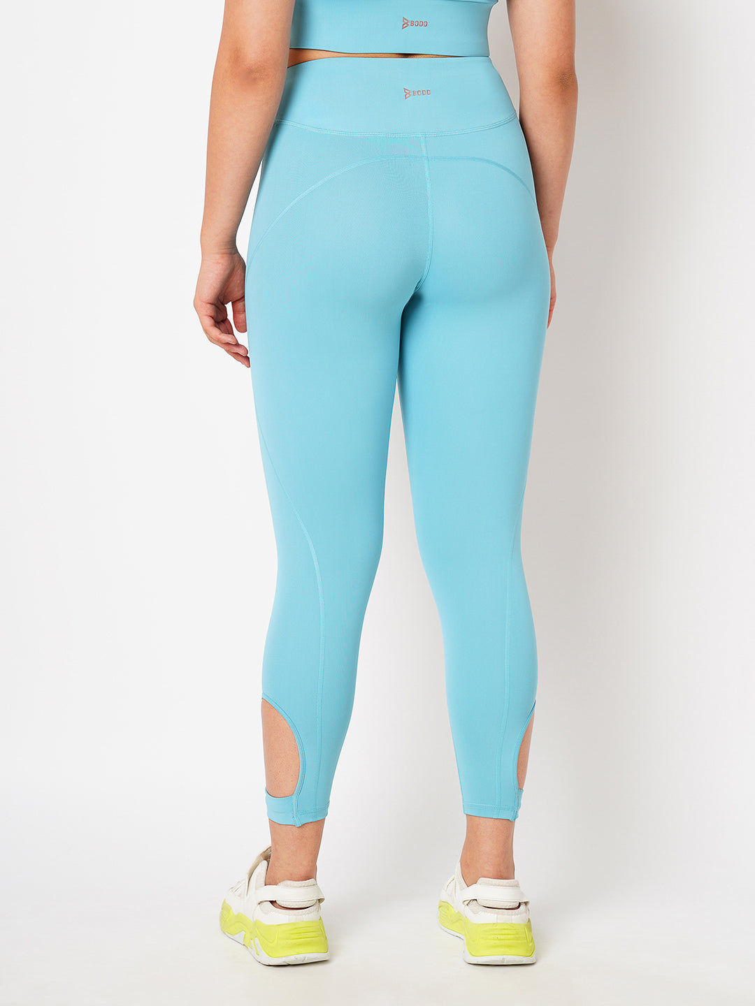 Aquarelle Blue Essential High Waist Leggings BODD ACTIVE