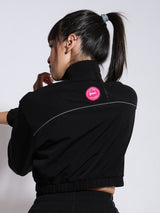 Velocity Black Jacket Set