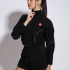 Velocity Black Cropped Jacket