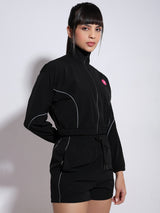 Velocity Black Jacket Set
