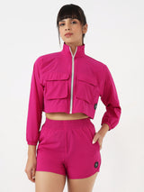 PowerPop Pink Jacket Set