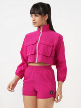 PowerPop Pink Jacket Set
