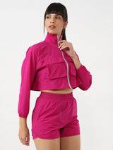 PowerPop Pink Jacket Set