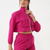 PowerPop Pink Cropped Jacket