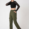 Black Mesh Open Back Tee BODD ACTIVE