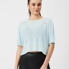 Beachy Blue Mesh Tee