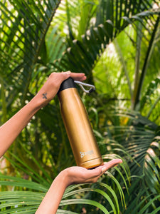 A Better Me - Gold Stainless Steel Bottle BODD ACTIVE