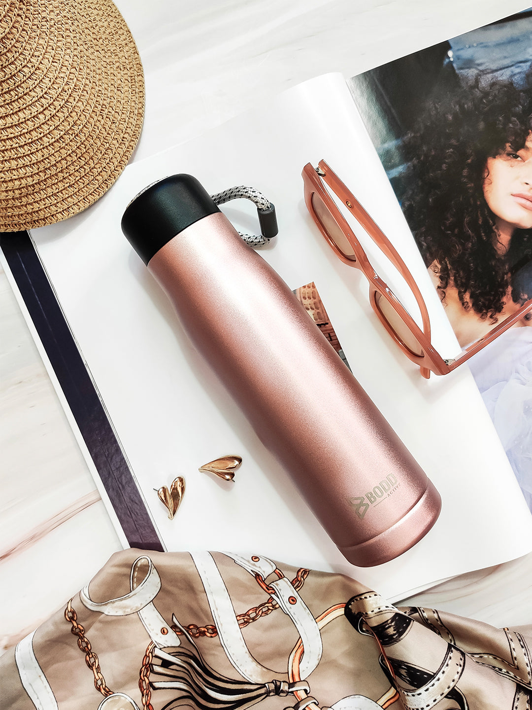 You're A Limited Edition - Rose Gold Stainless Steel Bottle BODD ACTIVE