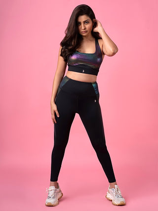 Tanya's I'm The Moment Wave Sports Bra