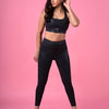 Tanya's Go To Black Essential Glossy Leggings BODD ACTIVE