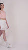 Court Glow Peach Crop Top