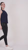 Midnight Navy Open Back Tank