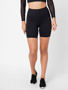 Onyx Black Biker Shorts boddactive.com