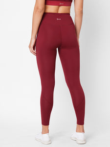 Aurora Red Leggings boddactive.com