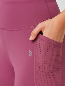 Fuchsia Pink Essential High Waist Leggings boddactive.com
