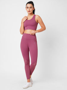 Fuchsia Pink Essential Sports Bra boddactive.com
