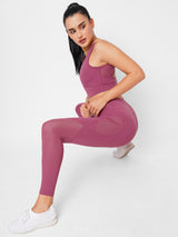 Fuchsia Pink Essential Sports Bra boddactive.com