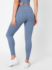 Allure Blue High Waist Leggings boddactive.com