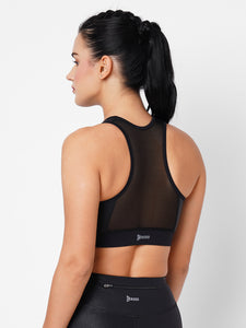 Power Black Training Sports Bra boddactive.com