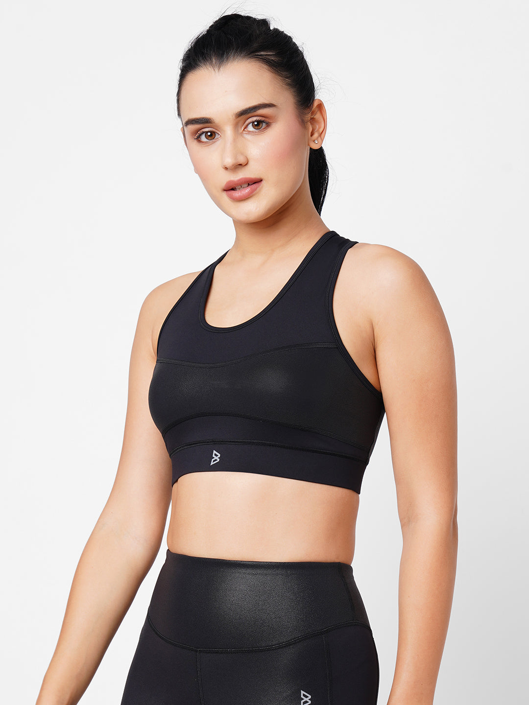 Power Black Training Sports Bra boddactive.com