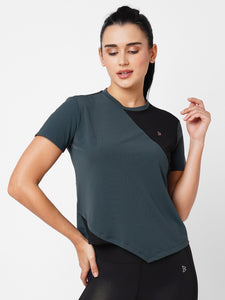 Pine Green Mesh Tee boddactive.com