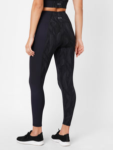 Arcane And Ribbed High Waist Leggings boddactive.com