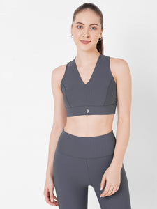 Stone Grey Ribbed Set boddactive.com