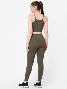 Olivine Basic Crop Top boddactive.com