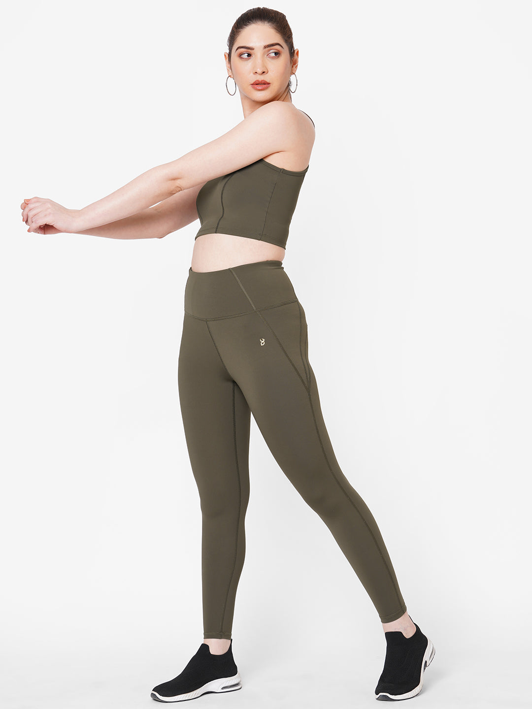 Olivine Basic High Waist Leggings boddactive.com