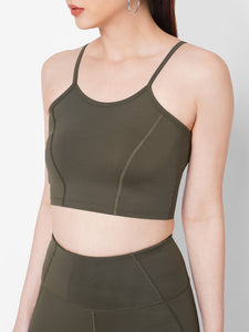 Olivine Basic Crop Top boddactive.com