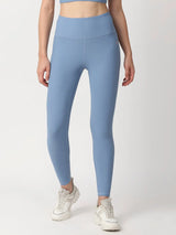 Power Blue Ribbed Set