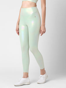 Minty Mint Holo Leggings boddactive.com